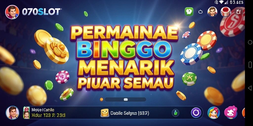 Tampilan gameplay seru di 070SLOT dengan berbagai tema Bingo.