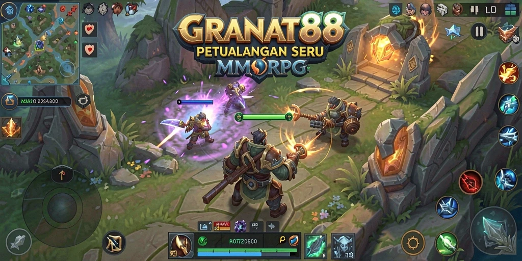 Gameplay mendalam di dunia fantastis GRANAT88 dengan aksi seru.