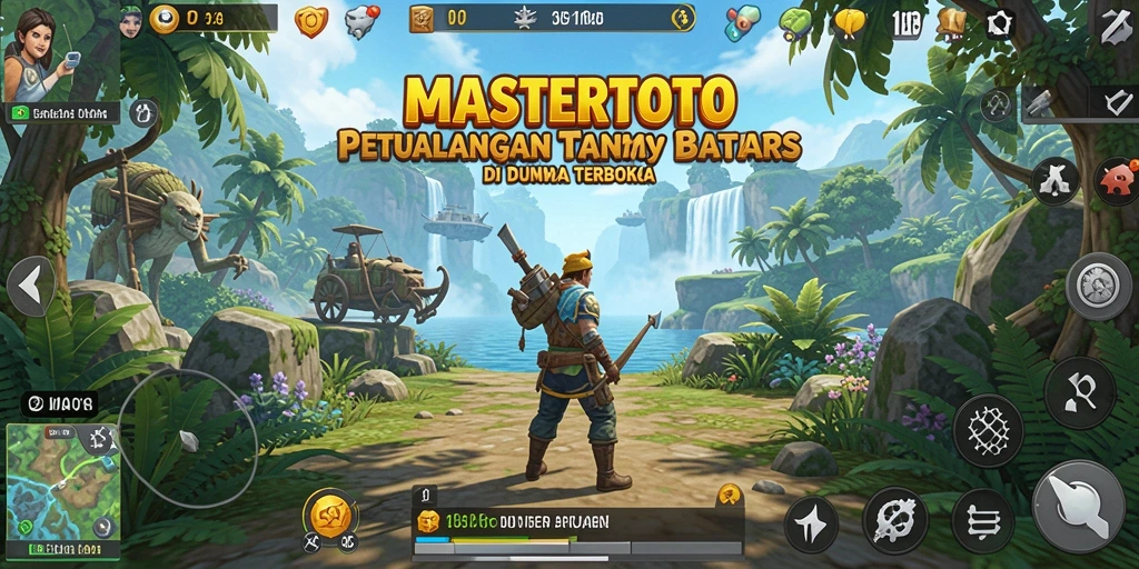 Tangkapan layar MASTERTOTO memperlihatkan gameplay eksplorasi Open World yang mendalam.