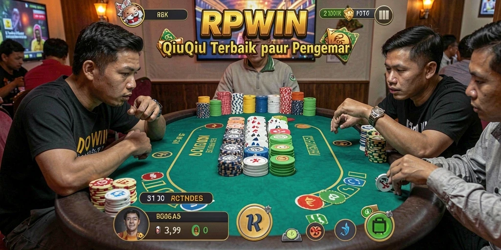 Tampilan gameplay QiuQiu yang seru di RPWIN.
