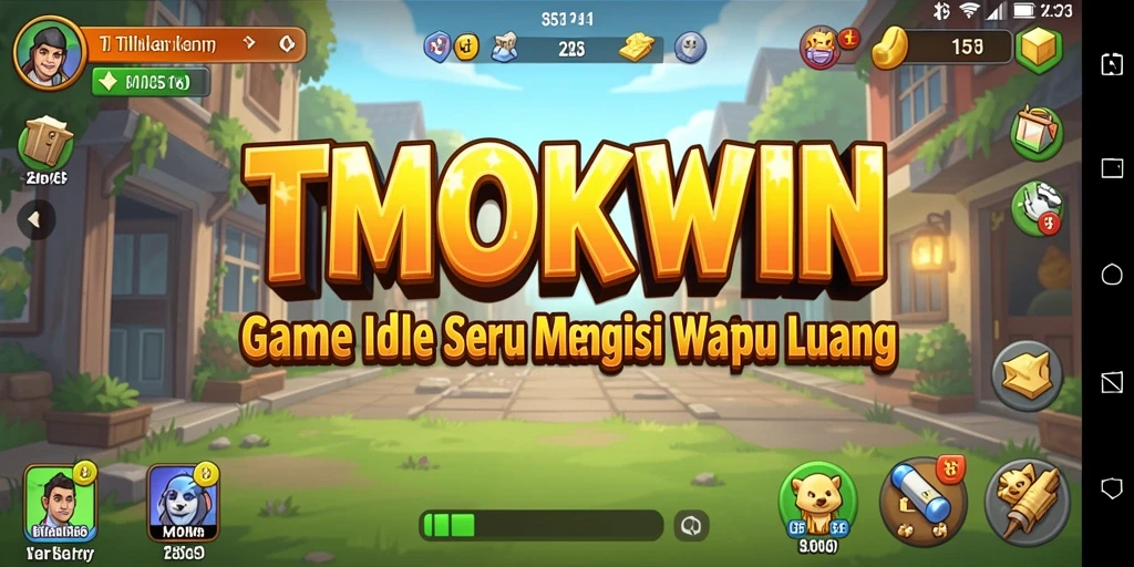 Screenshot game TMOKWIN menampilkan gameplay Idle yang menarik.