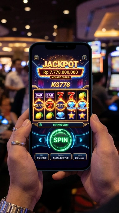Tampilan antarmuka kg778 yang mudah digunakan.
